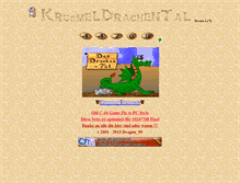Tablet Screenshot of kruemeldrachental.de